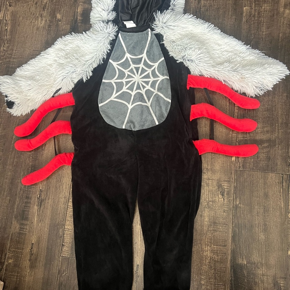 Spider Web Kids Costume - Black and Red
